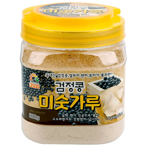 [오양식품] 검정콩미숫가루 800g