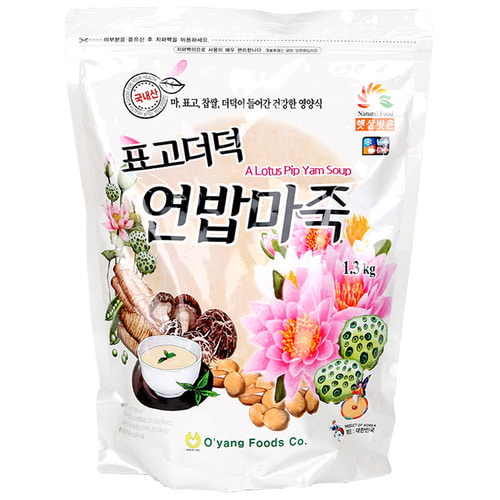 [오양식품] 표고더덕연밥마죽 1.3kg