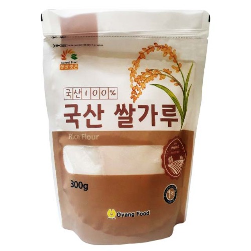 [오양식품] 국내산 쌀가루 100% 300g